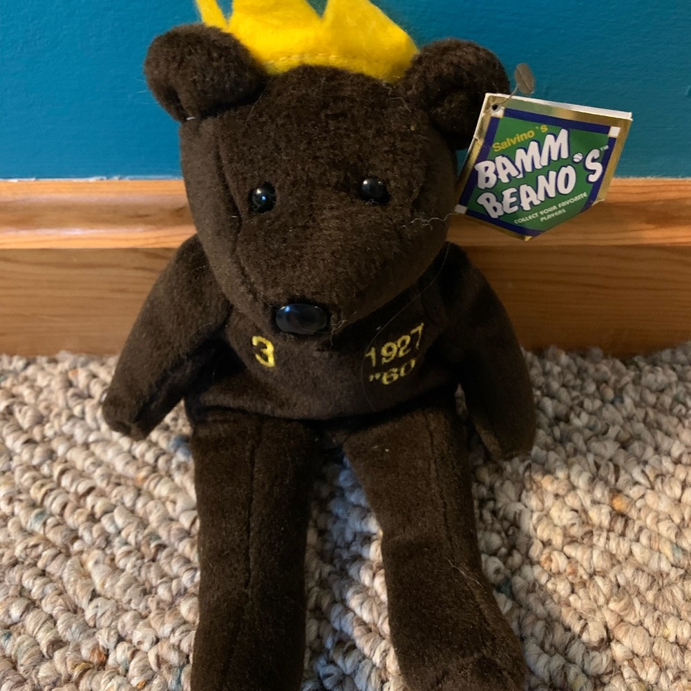 Bamm Beano’s Ruth 3 stuffed animal. New